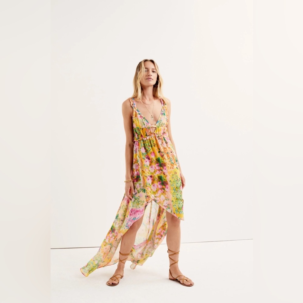 For Love and Lemons Madison maxi dress NWT